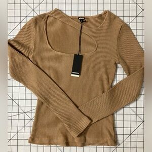 NWT Monrow Women’s S Long Sleeve Shirt